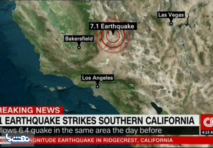 زلزله در کالیفرنیا