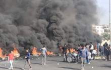 معترضان در عراق جاده پالایشگاه نفت سماوه را بستند