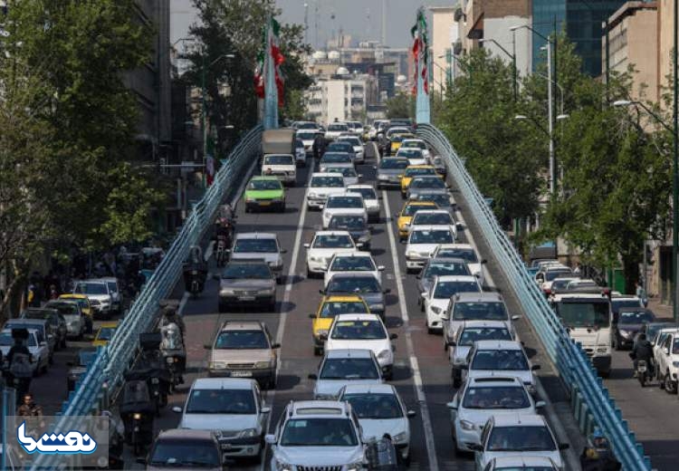 امروز ترافیک در تهران ۷۵درصد افزایش داشت