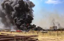 ادامه تلاش عراق برای مهار آتش سوزی چاه‌های نفت