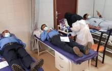 استقبال کارکنان بیدبلند خلیج فارس در پویش اهدا خون