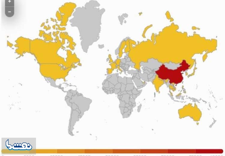 ویروس کرونا به کدام کشورها راه یافته است؟