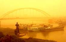 کرونا و آلودگی هوا خوزستان را تهدید می‌کند
