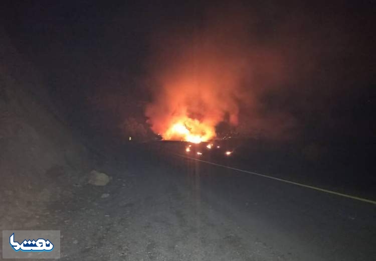 انفجار تانکر حامل بنزین در کردستان