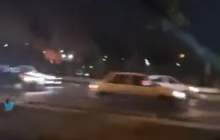 انفجار پمپ بنزین در تهران  