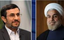 احمدی نژاد به روحانی نامه زد!
