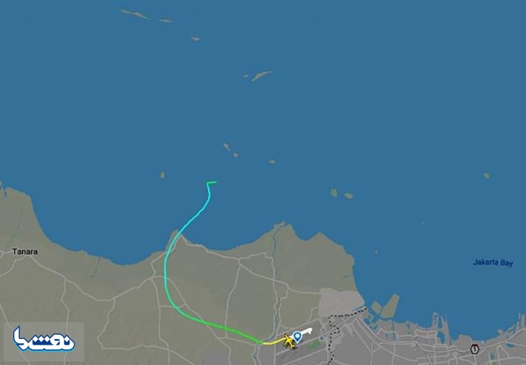 هواپیمای مسافربری اندونزی از رادار محو شد