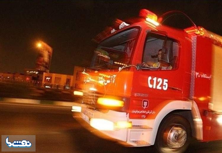 آتش‌سوزی تانکر ۳۰ هزار لیتری سوخت در تهران