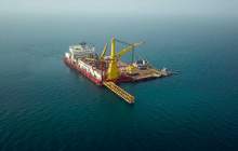 تکمیل لوله‌گذاری دریایی طرح پایانه نفتی جاسک
