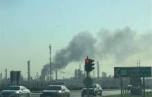 آتش سوزی در پالایشگاه‌ نفت کویت