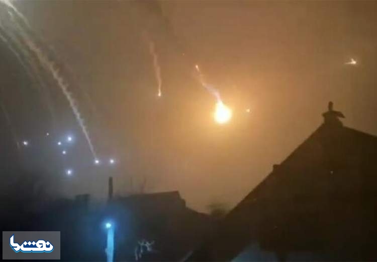 انفجار خط لوله گاز و یک پایانه نفتی در اوکراین