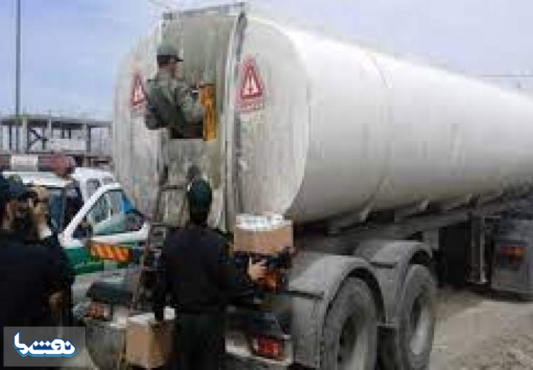 توقیف کامیون حامل گازوئیل قاچاق در ملکان