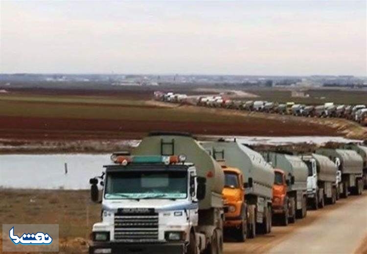 آمریکا ۴۳ تانکر نفت سوریه دیگر را به سرقت برد
