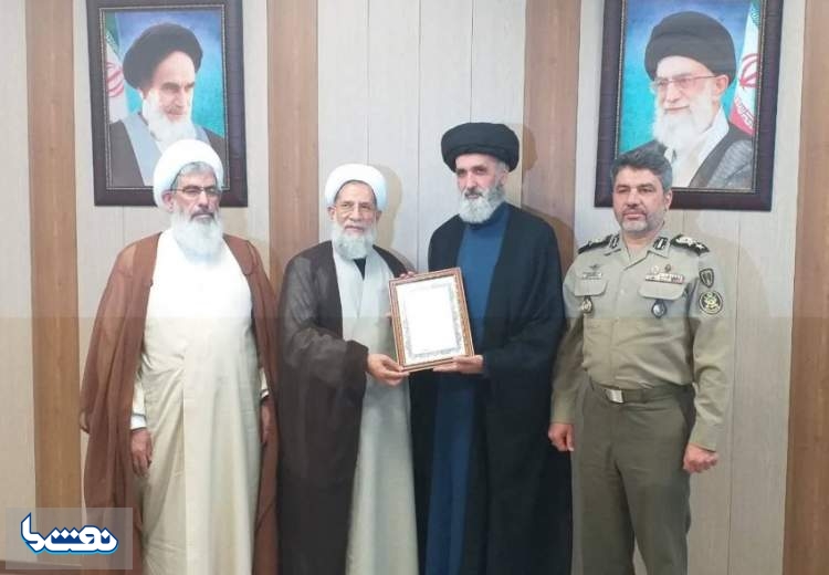 دیدار رئیس سازمان عقیدتی سیاسی ارتش با حجت الاسلام و المسلمین آقاجانپور