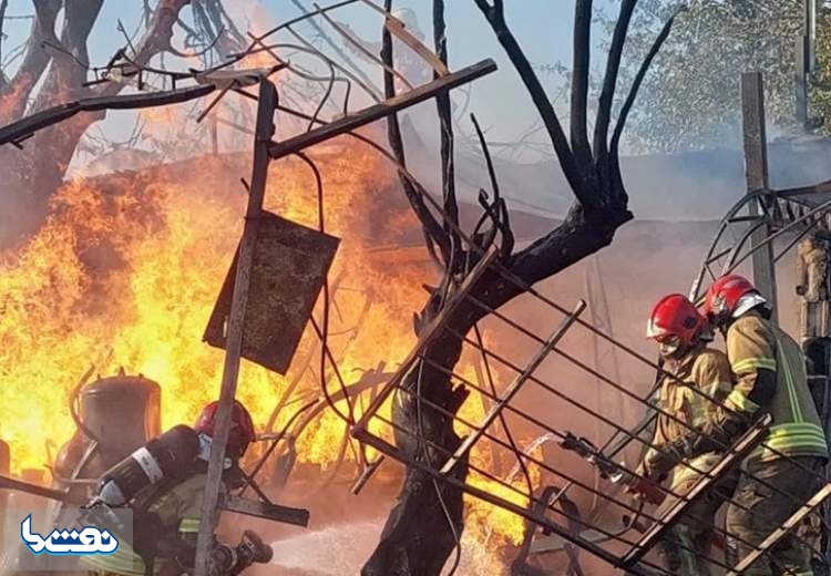 پای یک نفر در انفجار محمدشهر قطع شد