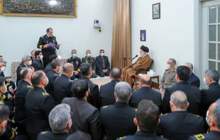 دیدار فرماندهان نیروی دریایی ارتش با امام خامنه‌ای