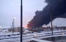 روسیه به پایگاه ذخایر گاز اوکراین حمله کرد
