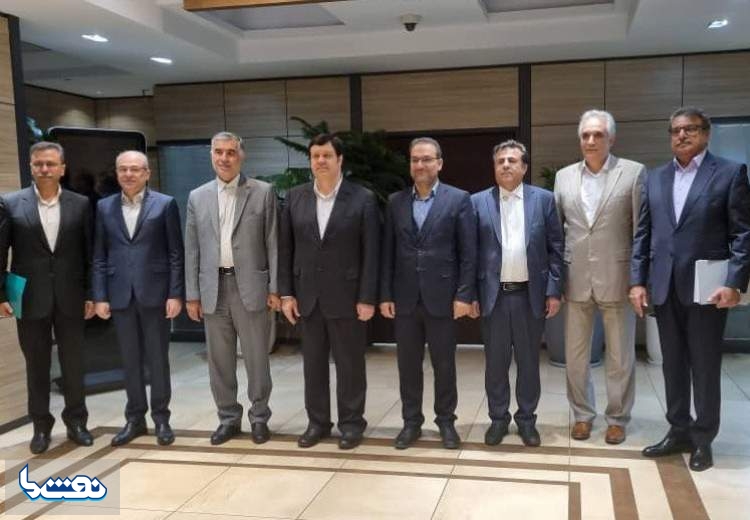 جلسه مشترک مدیران عامل هلدینگ انرژی سپهر و بانک ملت برگزار شد