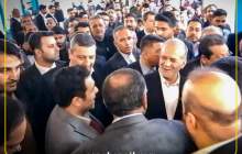 بازدید رئیس جمهور از غرفه نفت سپاهان