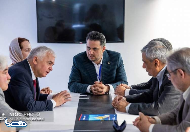 دیدار مدیرعامل شرکت ملی نفت با رایزن اقتصادی روسیه