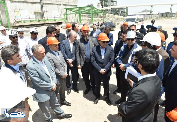 بازدید استاندار آذربایجان شرقی از پتروشیمی تبریز