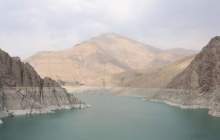 کاهش ۱۰۰ میلیون متر مکعبی حجم آب سد امیر کبیر