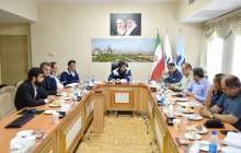 نشست مشترک مدیران عامل پتروشیمی تبریز و اتوبوس‌رانی 