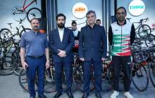 تحویل دوچرخه‌های حرفه‌ای به تیم پر افتخار پتروشیمی تبریز