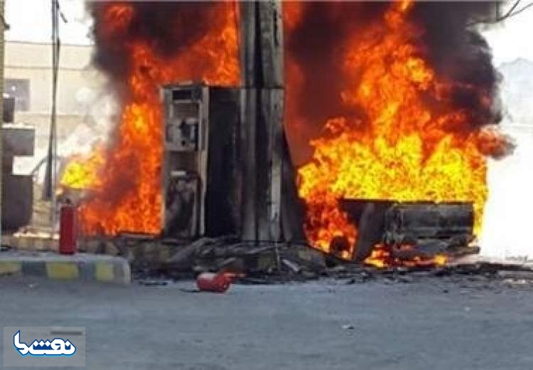 وقوع انفجار در پمپ‌بنزین جهرم