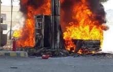 وقوع انفجار در پمپ‌بنزین جهرم