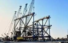 انجام عملیاتRoll-Up جکت سکوی پروژه فرزاد ب