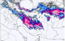 ورود سامانه بارشی جدید به کشور از سه‌شنبه